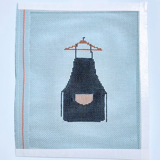Blue Apron Needlepoint Canvas