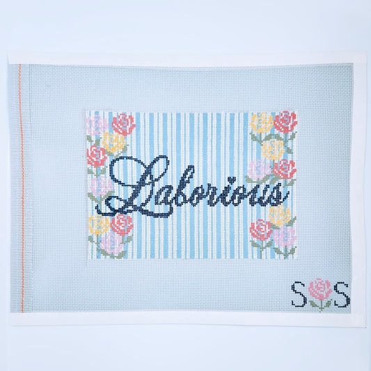 Laborious Needlepoint Canvas